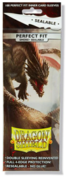 Dragon Shield - Perfect Fit - Smoke Sealable (100 sleeves)