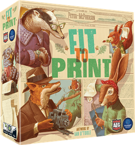 Afbeelding van het spelletje Fit To Print - Boardgame