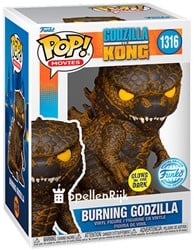 Funko Pop! - Godzilla VS Kong Burning Godzilla (GITD) #1316