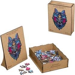 Artefact Houten Puzzel - Wolf (180 stukjes)