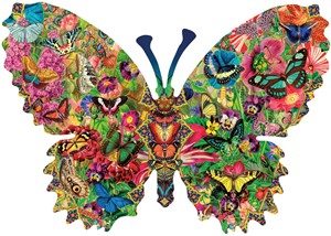 Afbeelding van het spelletje Butterfly Menagerie Puzzel (1000 stukjes)