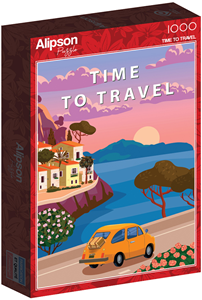 Afbeelding van het spelletje Time to Travel - Poster Collection Puzzel (1000 stukjes)