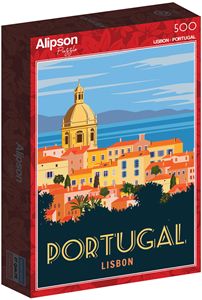 Afbeelding van het spelletje Lisbon - Poster Collection Puzzel (500 stukjes)