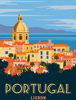 Lisbon - Poster Collection Puzzel (500 stukjes)-2