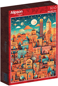 Afbeelding van het spelletje Amazing City Puzzel (500 stukjes)