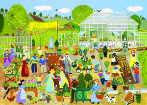 Afbeelding van het spelletje Spring Plant Sale Puzzel (500 stukjes)