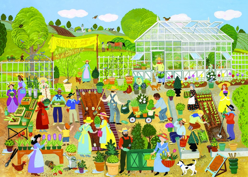 Spring Plant Sale Puzzel (500 stukjes)