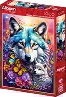 Wolves - Maternal Love Collection Puzzel (1000 stukjes)