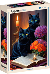 Black Cats Puzzel (500 stukjes)