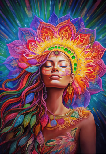 Rainbow Shaman Puzzel (1000 stukjes)-2