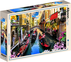 Venetian Gondoliers Puzzel (500 stukjes)