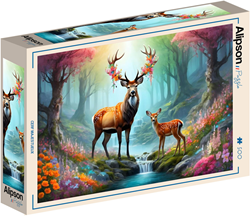Majestic Deer Puzzel (500 stukjes)