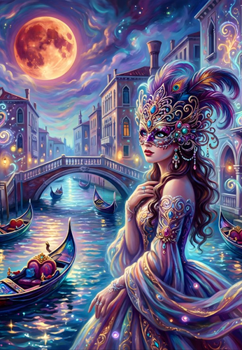 Magical Venice Puzzel (1000 stukjes)-2