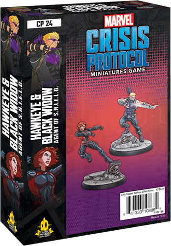 Marvel Crisis Protocol - Hawkeye And Black Widow