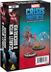 Afbeelding van het spel Marvel Crisis Protocol - Scarlet Witch and Quicksilver