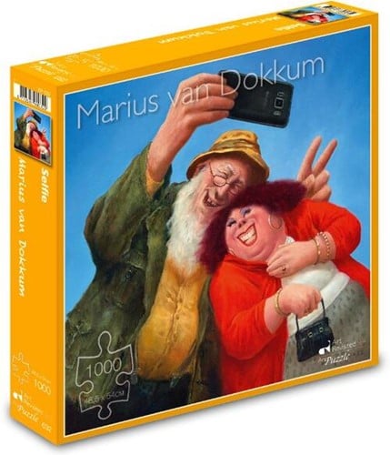 Selfie - Marius van Dokkum Puzzel (1000 stukjes)