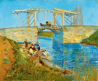 Brug te Arles - Vincent van Gogh Puzzel (1000 stukjes) (doos beschadigd)-2