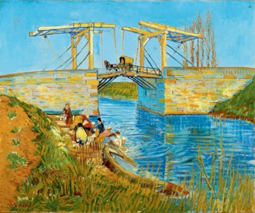 Brug te Arles - Vincent van Gogh Puzzel (1000 stukjes) (doos beschadigd)-2
