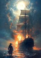 Behind the Flames Puzzel (1000 stukjes)-2