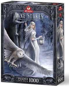 Afbeelding van het spelletje Anne Stokes - Midnight Messenger Puzzel (1000 stukjes)