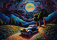 A Night in Transylvania Puzzel (1000 stukjes)-2