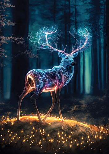 Neon Puzzle - Patronus Puzzel (1000 stukjes)-2