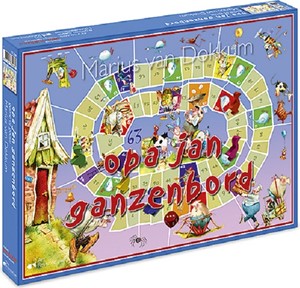 Afbeelding van het spelletje Opa Jan Ganzenbord - Marius van Dokkum