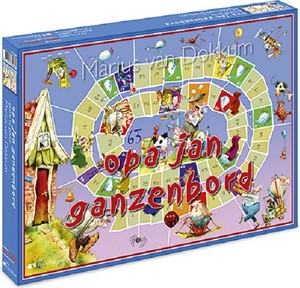 Afbeelding van het spel Opa Jan Ganzenbord - Marius van Dokkum