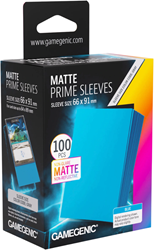 Prime Matte Sleeves 66x91mm Blauw (100 stuks) - Boxed