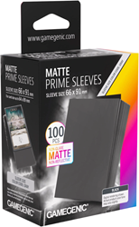 Prime Matte Sleeves 66x91mm Zwart (100 stuks) - Boxed