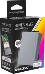 Prime Sleeves 66x91mm Donker Grijs (100 stuks) - Boxed