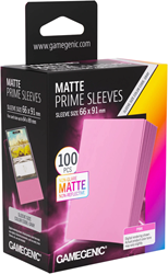 Prime Matte Sleeves 66x91mm Roze (100 stuks) - Boxed