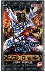 Afbeelding van het spelletje Battle Spirits Saga TCG - Dawn of History BSS01 Boosterpack