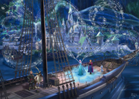 Thomas Kinkade - Disney Frozen - Liefde en Magie Puzzel (1000 stukjes)-2