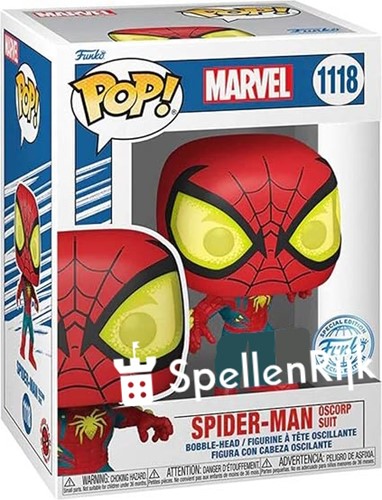 Funko Pop! - Marvel Spider-Man in Oscorp Suit #1118