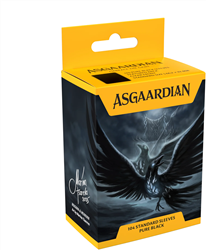 Asgaardian Standard (66,2x91,5mm) 100 Sleeves - Pure Black