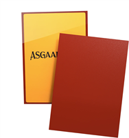 Asgaardian Standard (66,2x91,5mm) 100 Sleeves - Fiery Red-2
