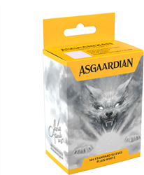 Asgaardian Standard (66,2x91,5mm) 100 Sleeves - Plain White
