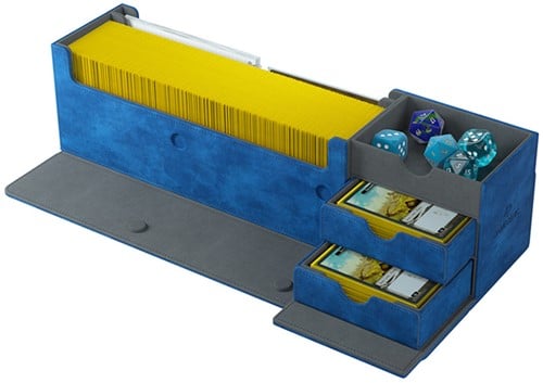 Deckbox Card's Lair 400+ Blauw-2
