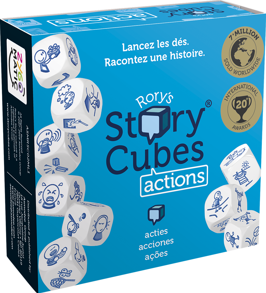 aanraken Plasticiteit medley Story Cubes - Actions - kopen bij Spellenrijk.nl
