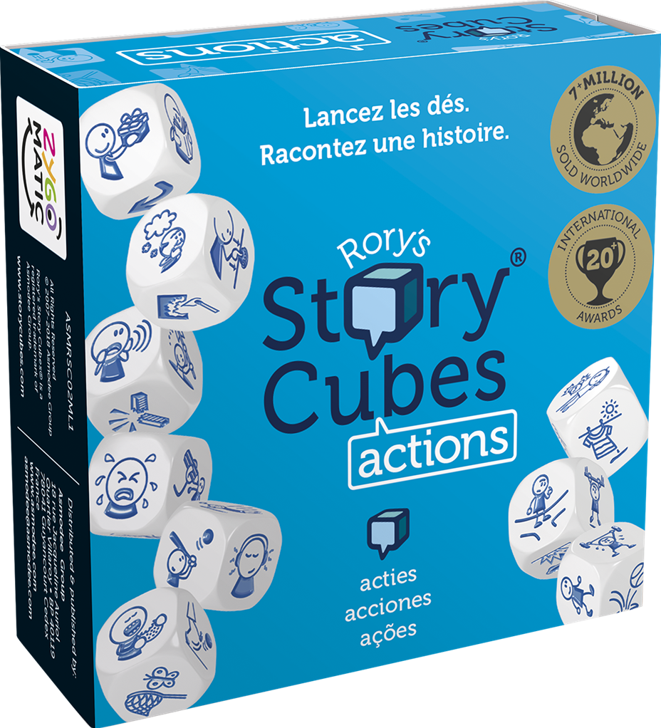 aanraken Plasticiteit medley Story Cubes - Actions - kopen bij Spellenrijk.nl