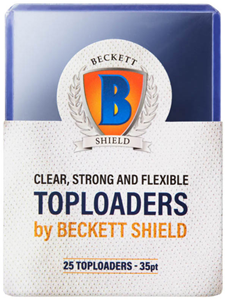 Afbeelding van het spel Beckett Shield - Toploader (35 stuks)