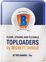 Beckett Shield - Toploader 75PT (25 stuks)