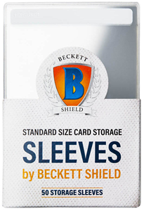 Afbeelding van het spelletje Beckett Shield - Standard Storage Card Sleeves (50 stuks)