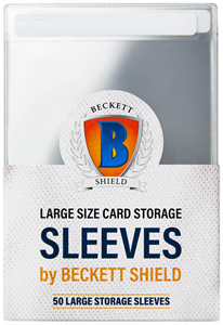 Afbeelding van het spel Beckett Shield - Large Storage Card Sleeves (50 stuks)