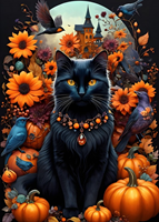 Autumn Cat Puzzel (500 stukjes)-2