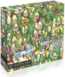 Afbeelding van het spelletje Avocado Park Puzzel (1000 stukjes)