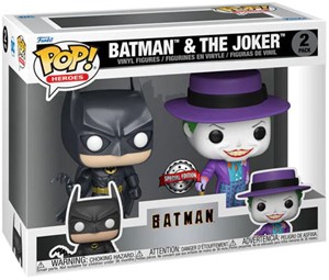 Funko Pop Batman The Joker 2 pack Amazon Exclusive