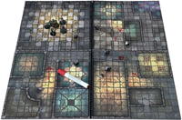 Dungeon Books of Battle Mats - 2 Book Set-2