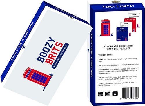 Boozy Brits - Party Game-2